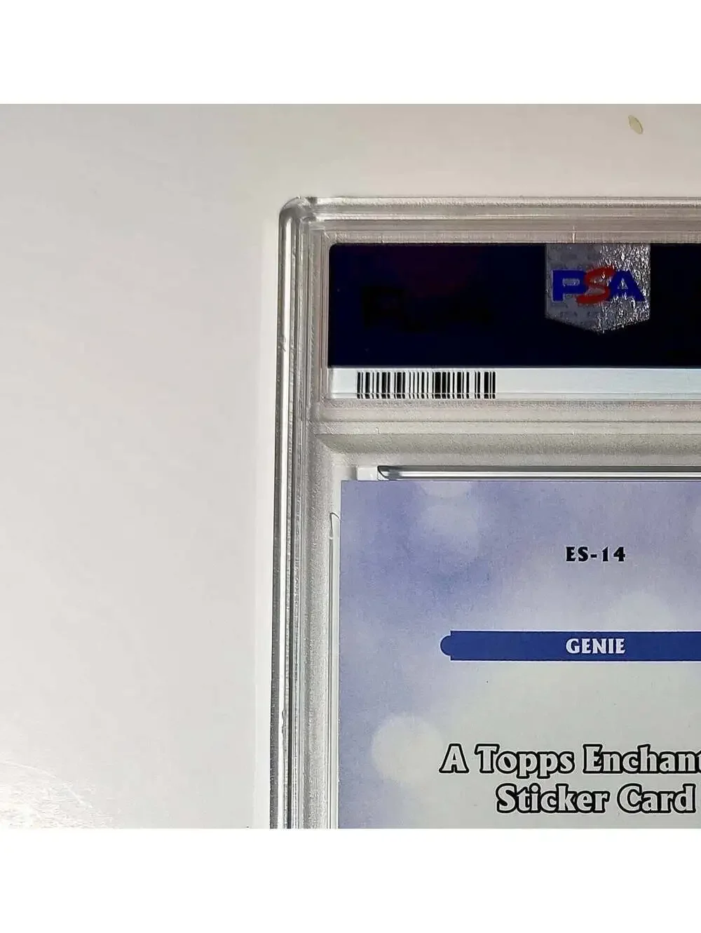 Genie 2025 Topps Disney #ES-14 Enchanted Sticker Card Aladdin PSA 9